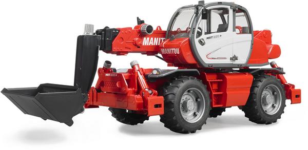 4001702021290: Bruder Profi-Serie Manitou Teleskopstapler MRT 2150 mit Zubehör. Mini thumb