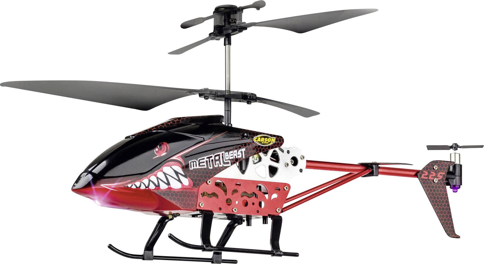 4005299571343: Carson RC Sport Metal Beast 230 RC Einsteiger Hubschrauber RtF. Mini thumb