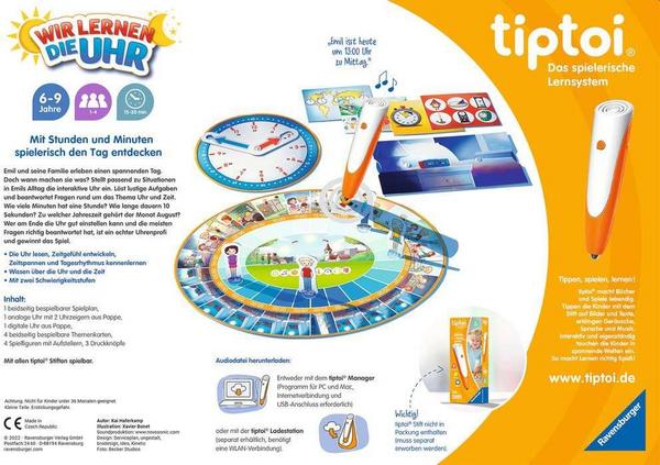 4005556001262: Ravensburger - tiptoi Aprendemos o relógio de Kai Haferkamp. Mini thumb