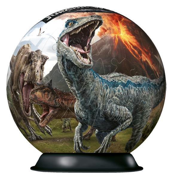 4005556117574: Ga naar artikelen over 3D Puzzle Ravensburger Puzzle-Ball Jurassic World 72 stukken. Mini thumb