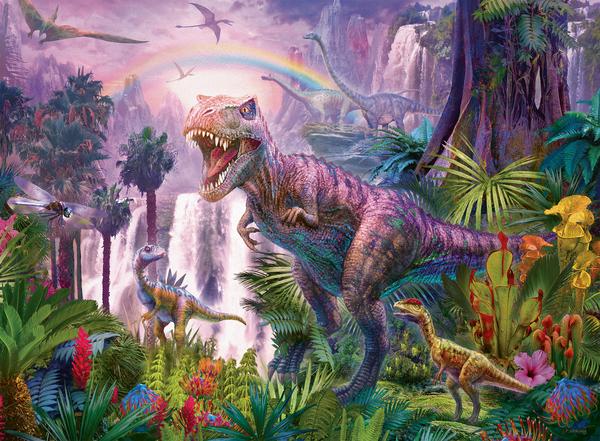 4005556128921: Puzzle Ravensburger Dinosaurierland 200 stukken. Mini thumb