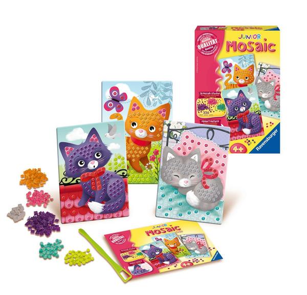 4005556183531: Ravensburger - Mosaic Junior - Cats. Mini thumb