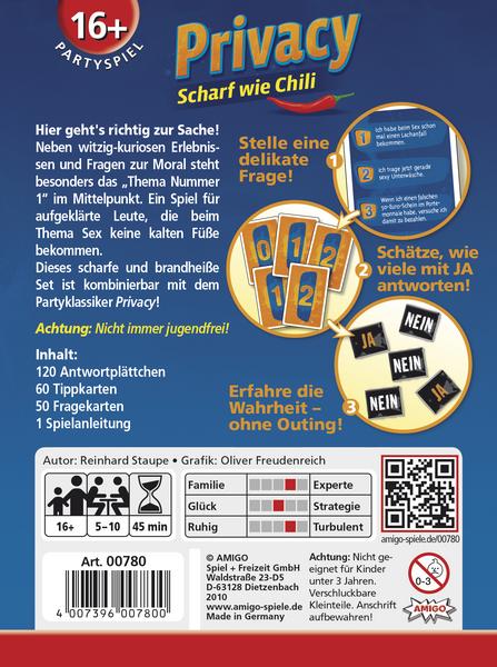 Zur Artikeldateneite von: Privacy - Scharf wie Chili von Reinhard Staupe