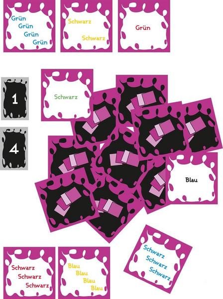 AMIGO AMI01663 - Schwarz Rot Gelb, Kartenspiel von Günter Burkhardt