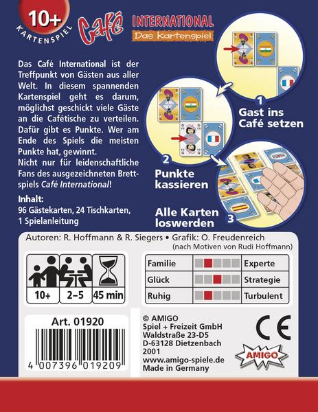 4007396019209: Café International Kartenspiel von Rudi Hoffmann. Mini thumb