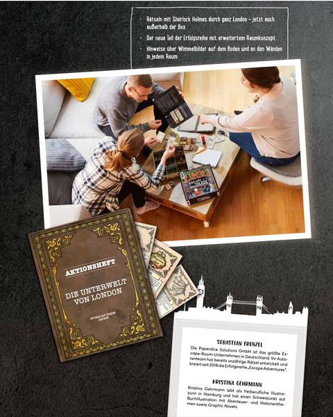 4007742182366: TOPP Escape The Box - Der verfolgte Sherlock Holmes: Das ultimative Escape-Room-Erlebnis als Gesellschaftsspiel! von Sebastian Frenzel. Mini thumb