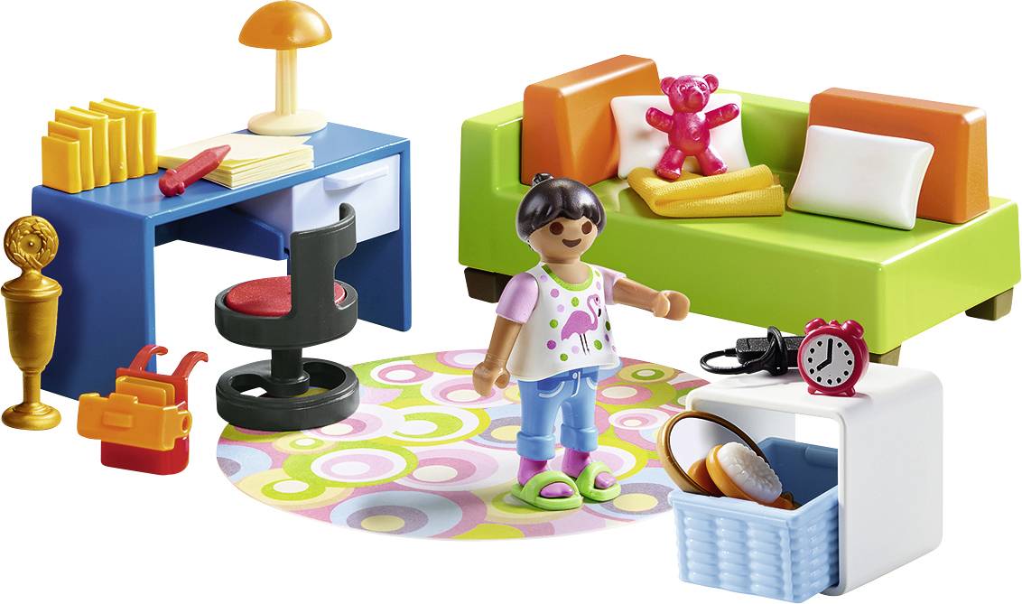 4008789702098: Playmobil Dollhouse Youth room 70209. Mini thumb