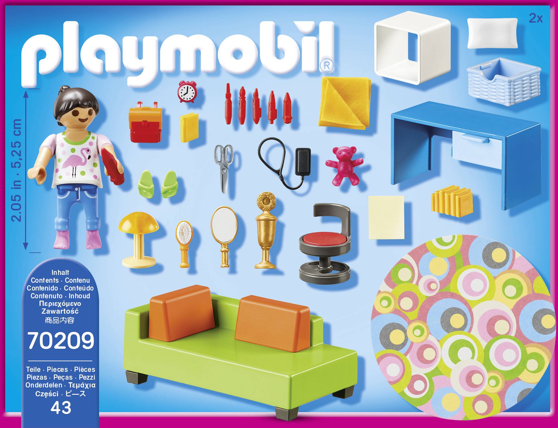 Playmobil Dollhouse Youth room 70209