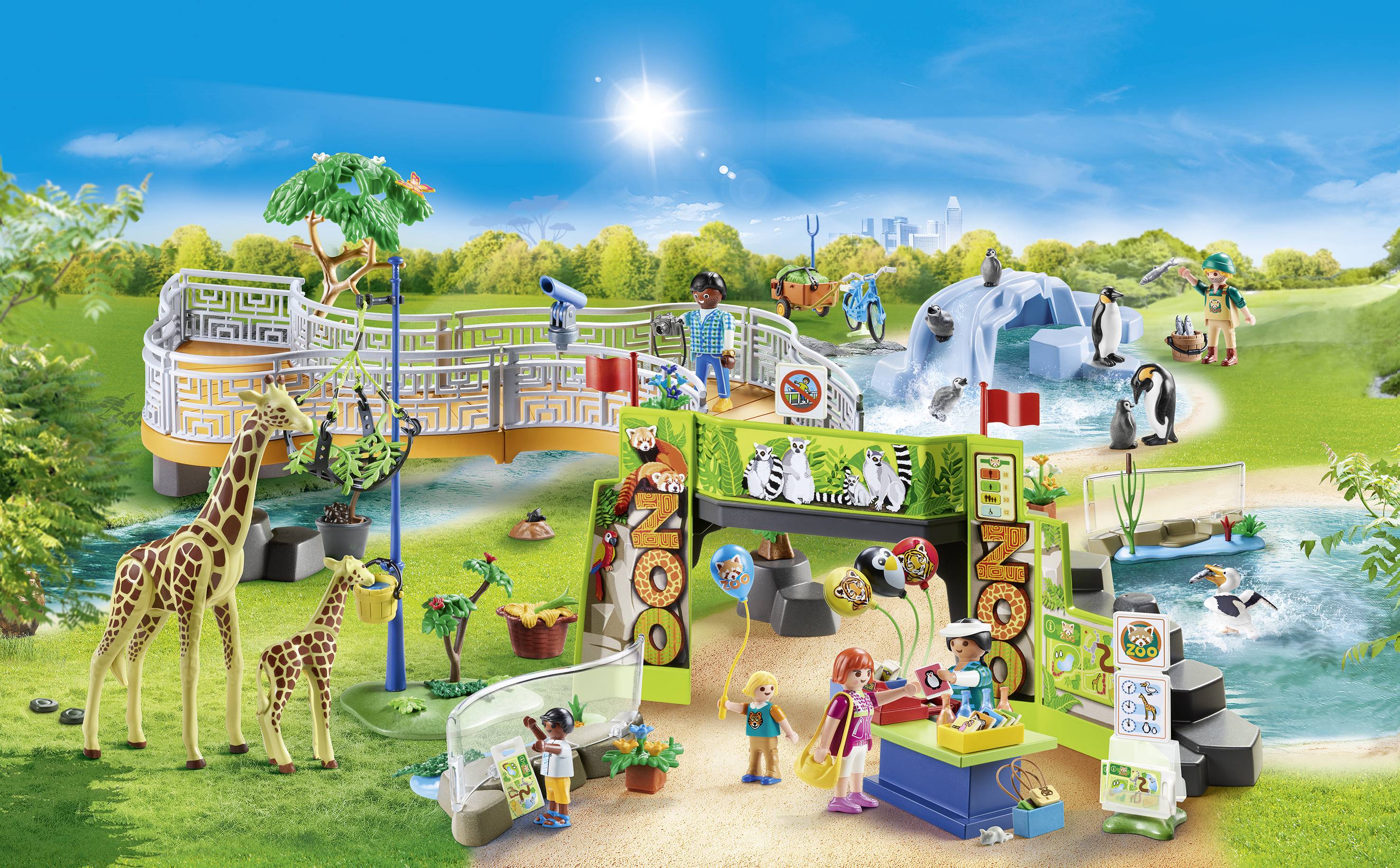 Playmobil® Family Fun Mein großer Erlebnis-Zoo 70341