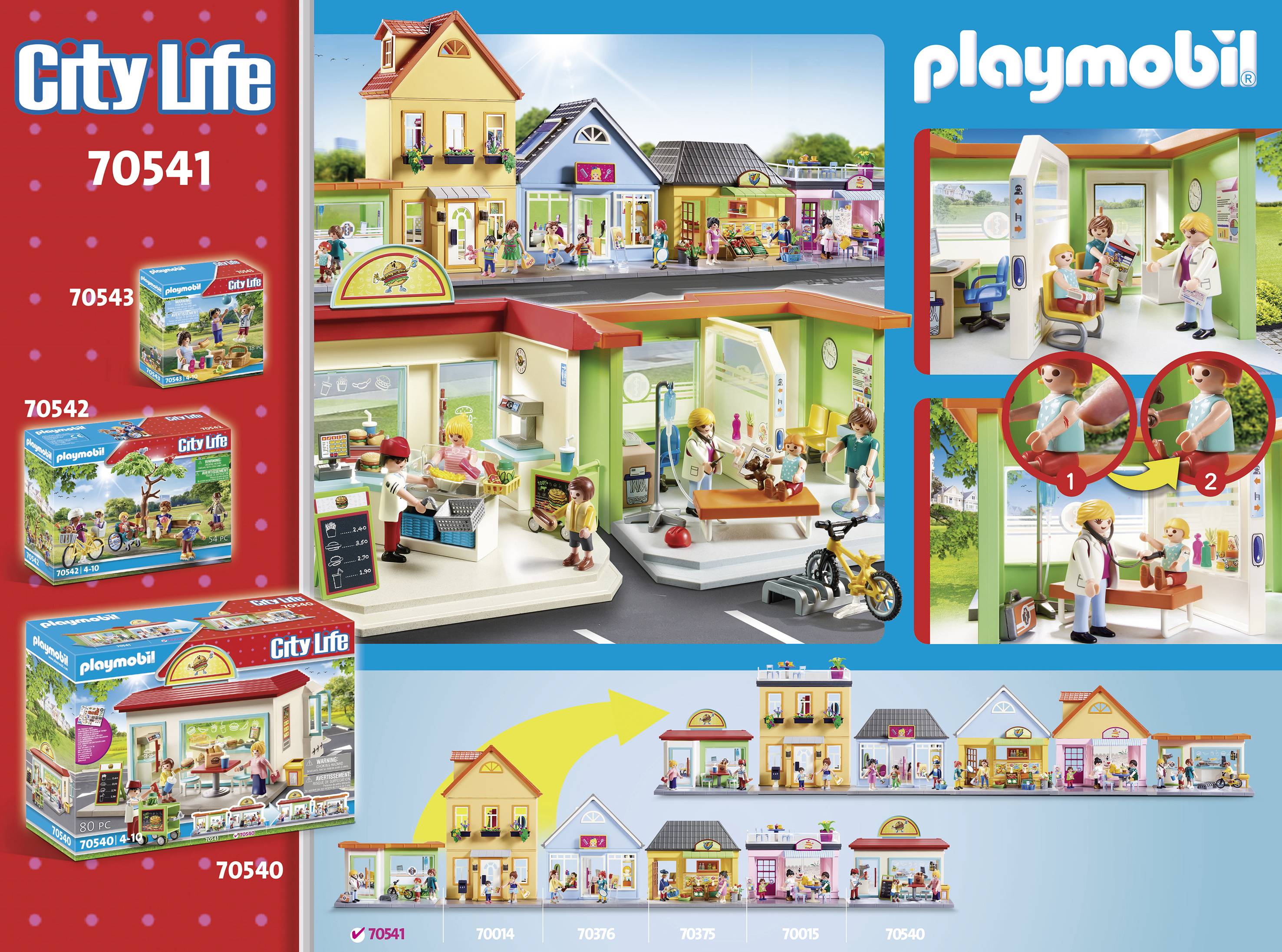 4008789705419: Playmobil® Stadtleben Meine Kinderarztpraxis 70541. Mini thumb