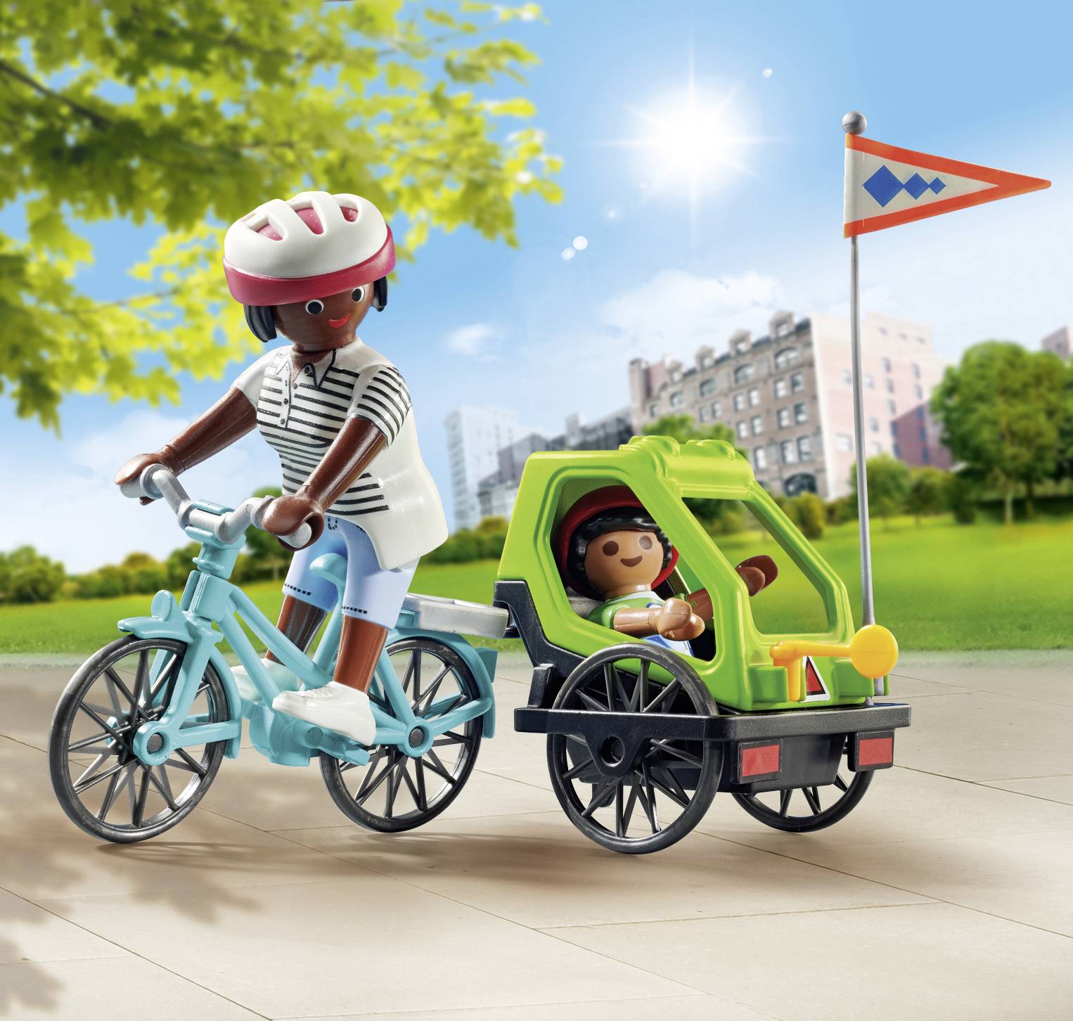 4008789706010: Playmobil® especialPLUS viagem de bicicleta 70601. Mini thumb