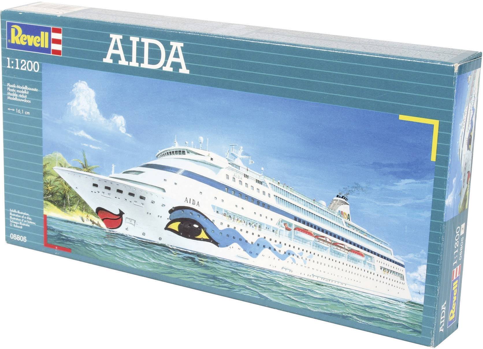 4009803058054: Revell 05805 Aida Schiffsmodell Bausatz 1:1200. Mini thumb