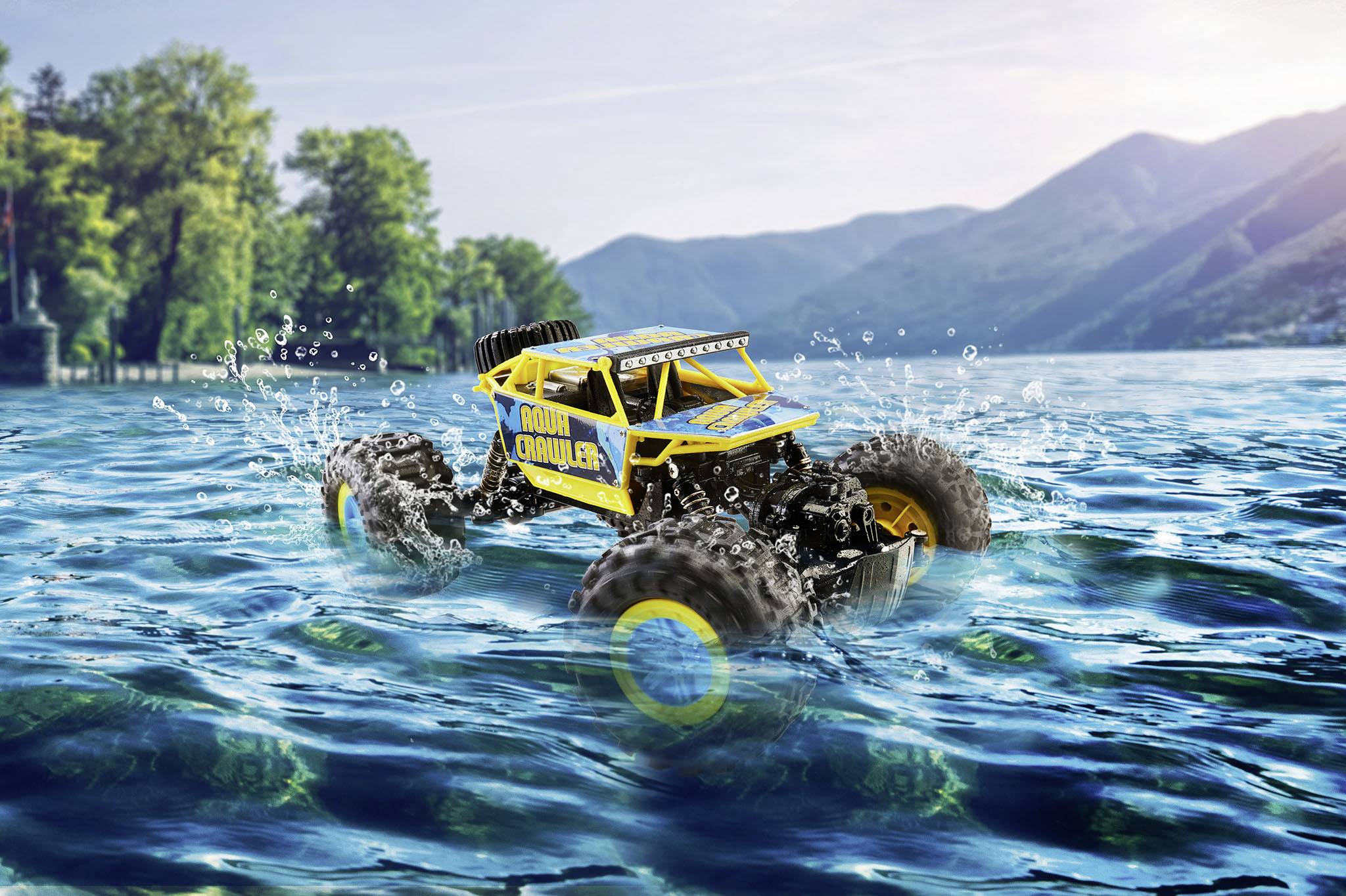 4009803244471: Revell Control 24447 Aqua Crawler RC Einsteiger Modellauto Elektro Crawler. Mini thumb