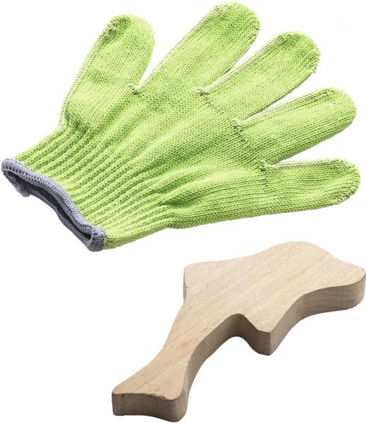 4010168210117: HABA - Terra Kids - Schnitzen & Feilen - Schnitzhandschuh-Set. Mini thumb