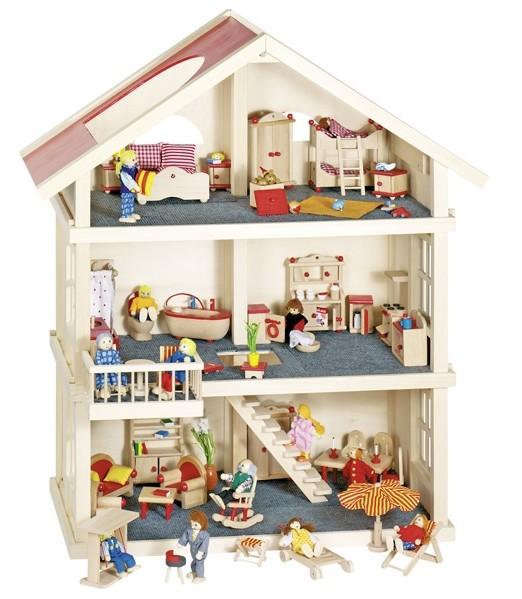 4013594519571: Dollhouse Goki, pisos, kit de madeira. Mini thumb