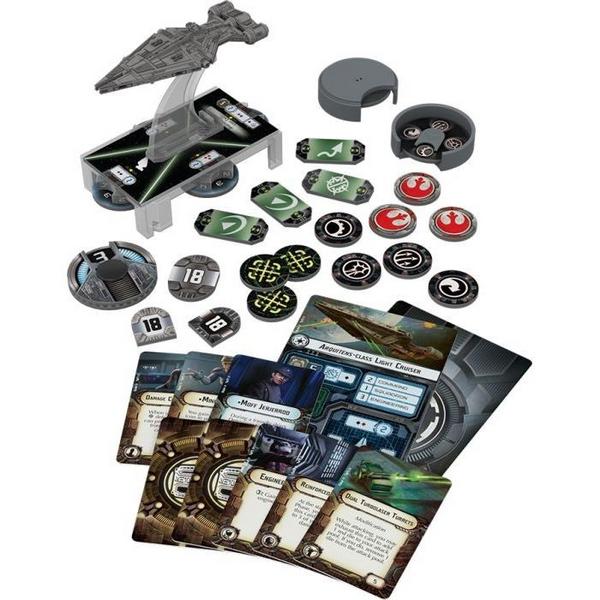 4015566024243: Asmodee FFGD4316 - Star Wars Armada, Leichter Imperialer Kreuzer, Erweiterungs-Pack. Mini thumb