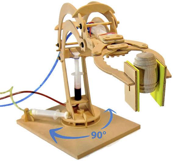 4019631670434: Franzis Verlag Die große Entdeckerbox - Roboterarm selber bauen 67043 Roboter Bausatz ab 10 Jahre. Mini thumb