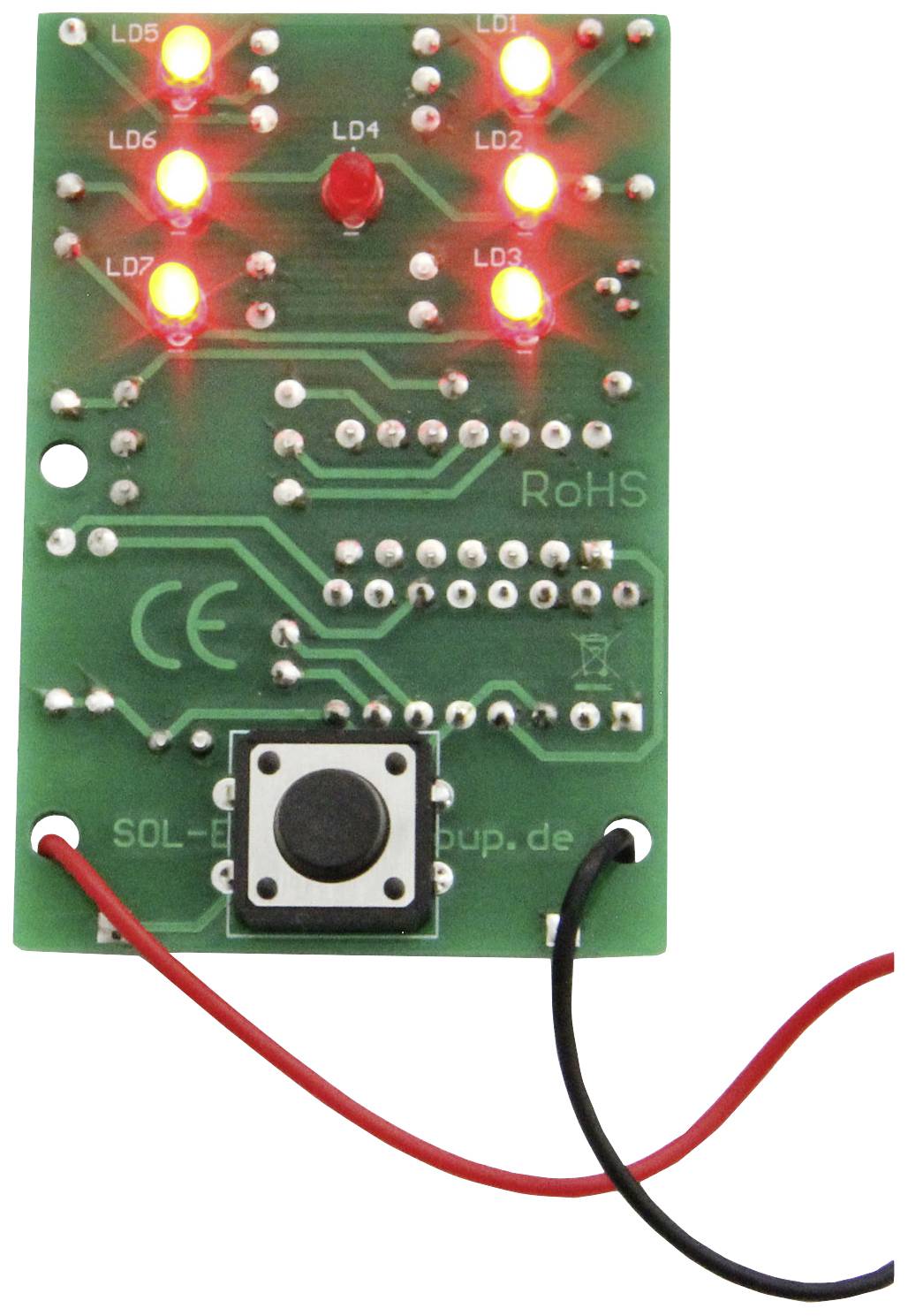 4037373798100: Sol Expert 79810 Lötbausatz Elektronischer Würfel. Mini thumb