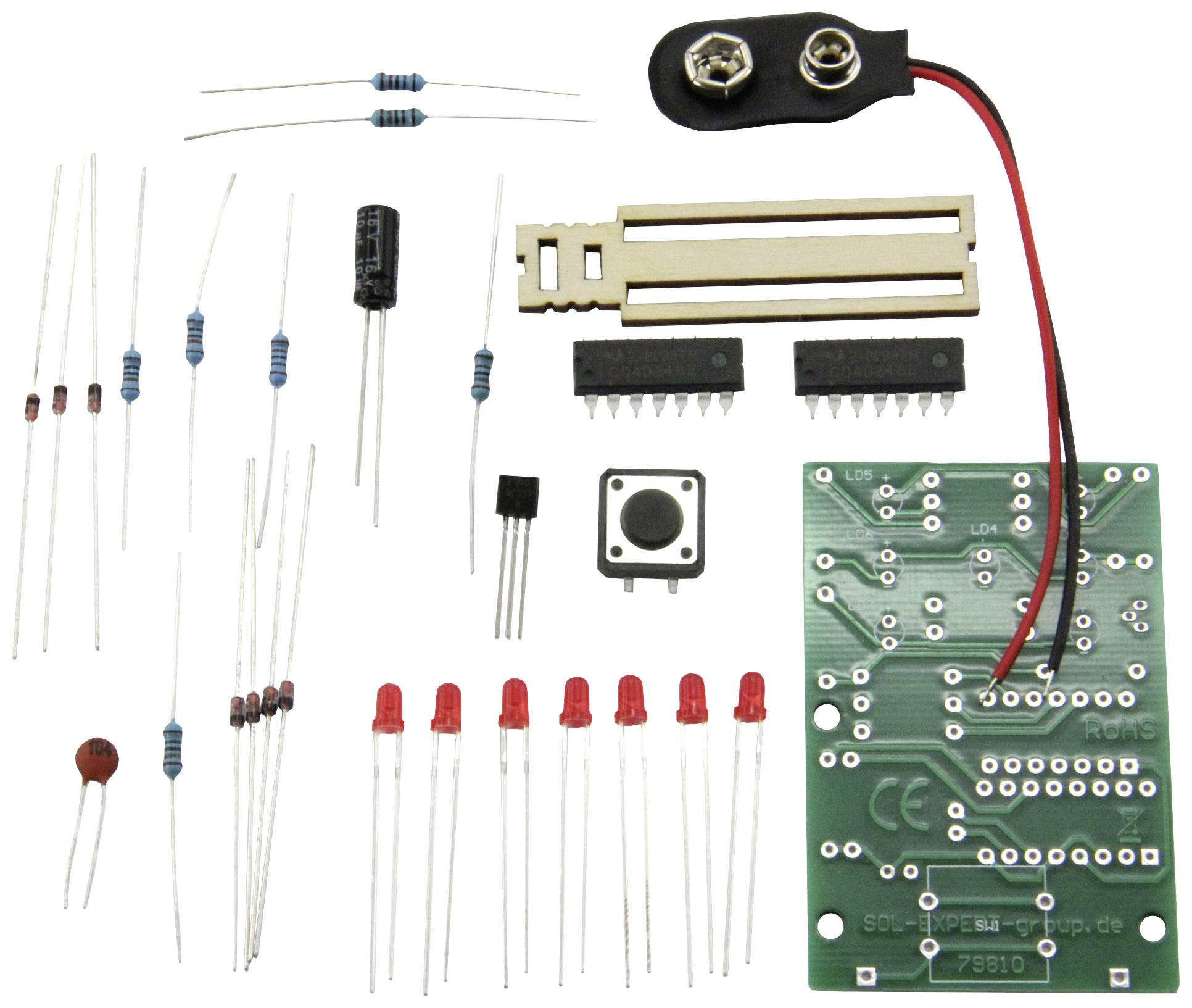 Sol Expert 79810 Lötbausatz Elektronischer Würfel