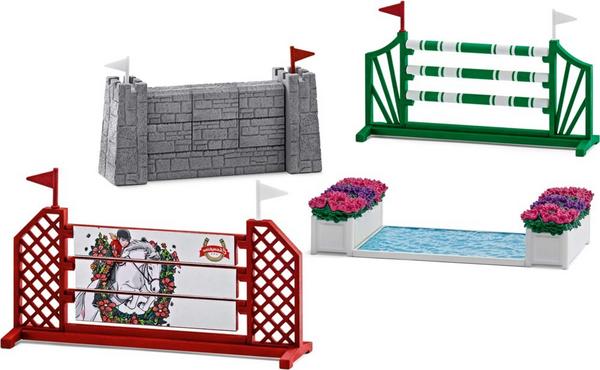 4059433231693: Schleich 42271 - Horse Club, Springpacours, Reiten, Pferde, Set. Mini thumb