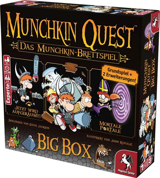 Pegasus - Munchkin Quest - Das Brettspiel 2. Edition von Steve Jackson