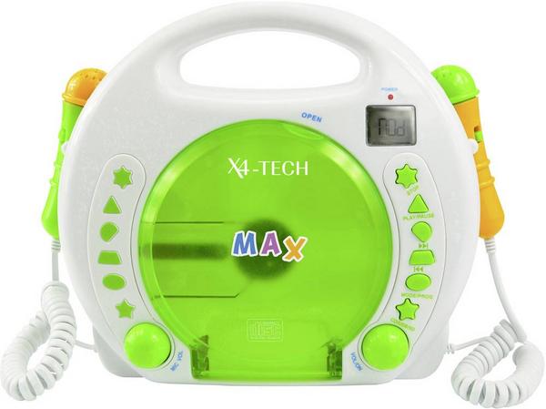 Karaoke CD-Player MP3 mit Akku & Netzteil