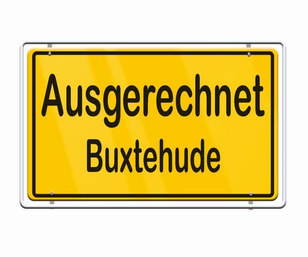 Huch Verlag - Ausgerechnet Buxtehude, Neues Design von Bernhard Lach