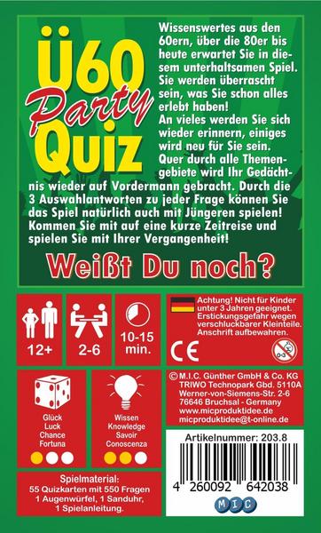 Ü-60 Party Quiz