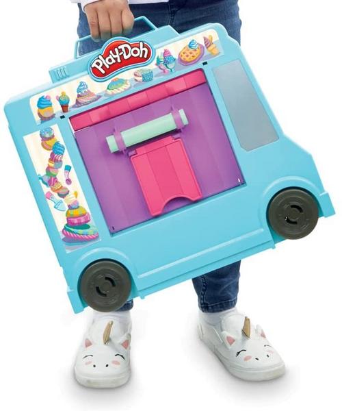 5010993860203: Hasbro F13905L0 - Play-Doh, Süßigkeiten-Truck, Eiswagen, Knete-Spielset. Mini thumb