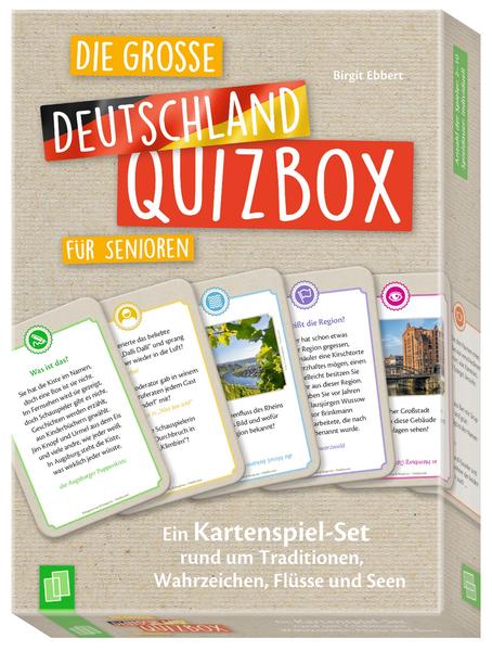 9783834641359: Die große Deutschland-Quizbox für Senioren (Kartenspiel) von Birgit Ebbert. Mini thumb