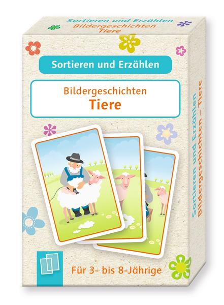 9783834643179: Bildergeschichten - Tiere (Kinderspiel) von Redaktionsteam Verlag an der Ruhr. Mini thumb